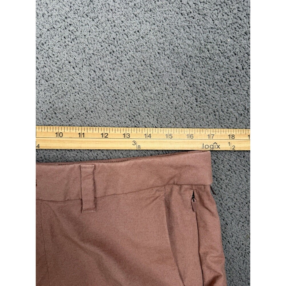 Lululemon Commission Pants Mens 30 Pink Earth Color Clay Slim Fit Straight Leg - Picture 5 of 9